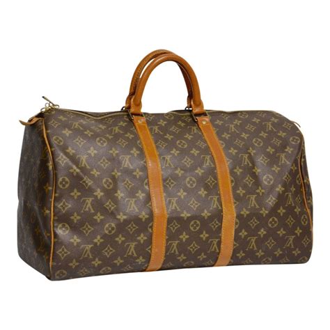 louis vuitton monogram keepall vintage|louis vuitton keepall 50 bag.